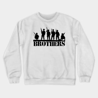 Brothers Military Fraternity Crewneck Sweatshirt